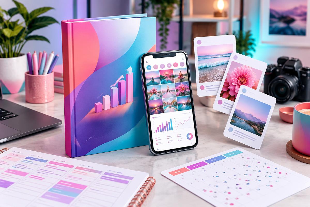 Instagram Growth Playbook digital product mockup